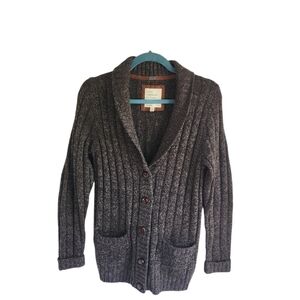 I Love H81 Eclectric Grandpa Grunge Elbow Patch Cardigan Ladies Medium